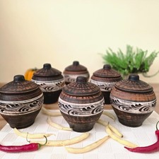 Unica pentola in argilla da