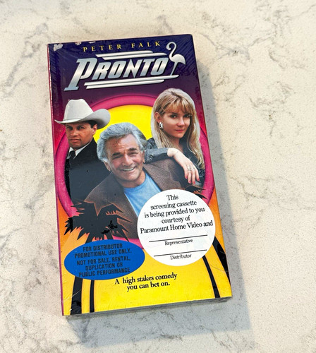 Pronto vhs peter falk - vhs,