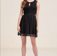 Francesca mini abito nero - francesca’s,