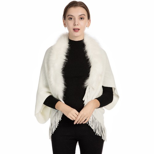 Poncho donna maglia - in,