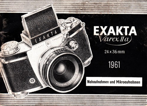 Exakta varex iia manuale - exakta,