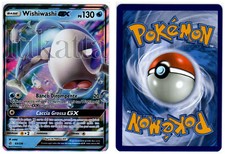 Carta pokémon wishiwashi - pokémon,