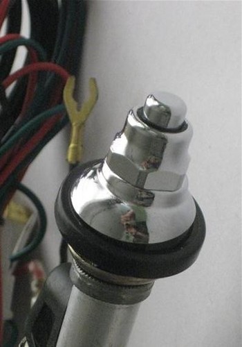 Chrome electric aerial antenna - electric,
