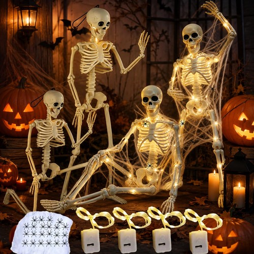 Scheletro led set decorazione - led,