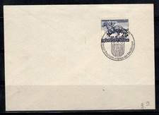 Impero Tedesco 1942 Mi. 814 Busta 100% non viaggiato 25+100, Nastro blu, cavallo