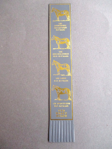 Leather bookmark the heavy - leather,