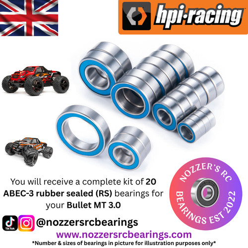 Kit cuscinetti completo hpi - kit,