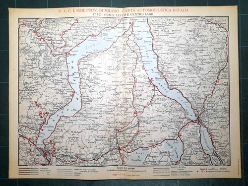 Carta geografica stradale