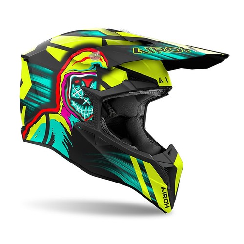 Casco motocross airoh wraaap - casco,