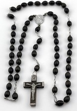 Rosario antico scuro fede