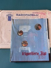 Catalogo RADIOMARELLI  Frigoriferi FIAT  Anno 1940