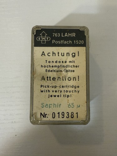 Emt mono cartridge saphir - emt, 65