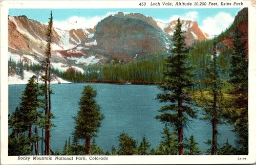 Postcard loch vale altitude - postcard,