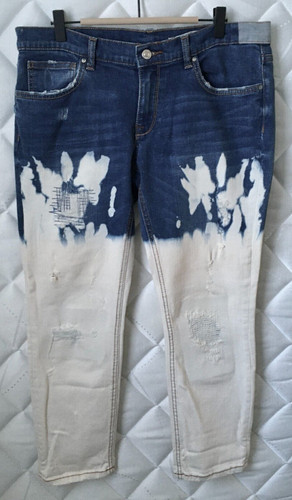 Jeans donna zara blu - zara:, blu/bianco