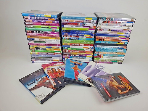 Lot exercise fitness dvd - 20+,