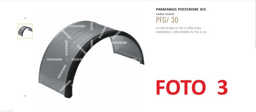 Parafango posteriore - parafango,