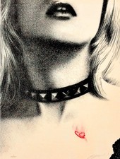 Omar galliani litografia - galliani,