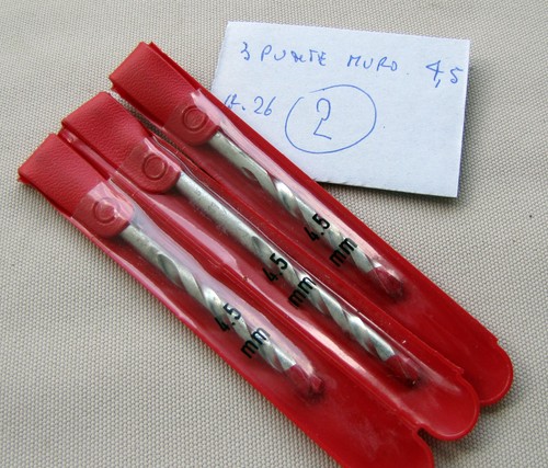 Confezione punte comuni da - 3,