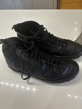 Stivali neri Marsell in pelle