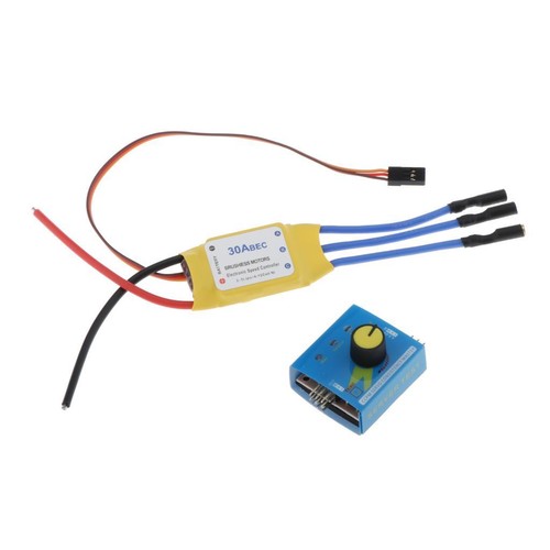 12v 30a esc brushless - brushless, con