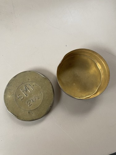Ww2 smi scatola latta - latta, militare