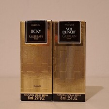 2 Parfum Extrait Guerlain Vintage ("Jicky" "Vol de Nuit") leggere descrizione