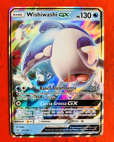 Lotto carte pokemon - pokemon, wishiwashi