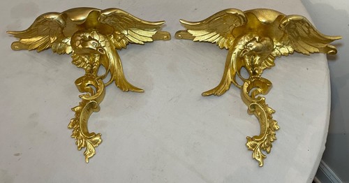 Coppia mensole antiche - coppia, di