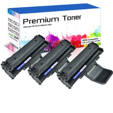 3 pezzi cartuccia toner nero