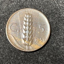 RARA MONETA - 5 CENTESIMI