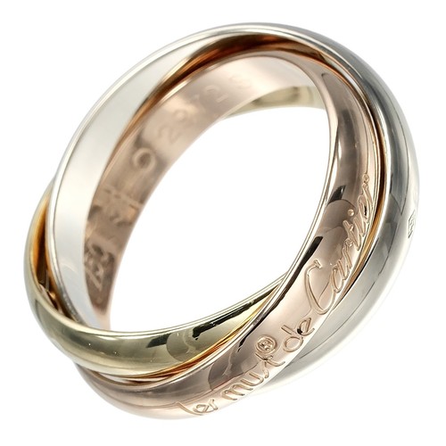 Anello cartier trinità - anello, 0,1"
