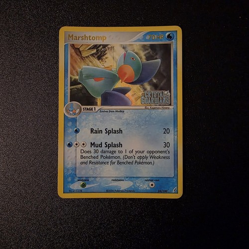 Carta pokemon marshtomp - pokemon,