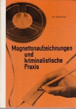 Buch: Magnettonaufzeichnungen