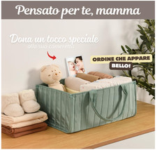 Borsa Organizer in Tessuto per