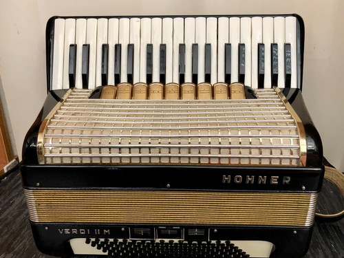 Fisarmonica hohner nera verdi - hohner,