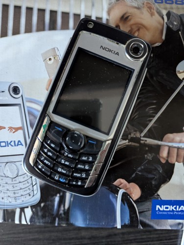 Nokia 6680 nero - nokia, argento
