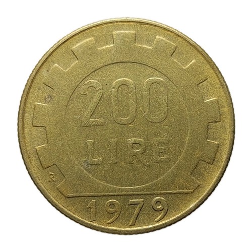 Moneta italia 200 lire 1979 - moneta,