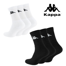 6 PAIA DI CALZE DA UOMO DONNA COTONE KAPPA CALZINI IN SPUGNA SPORT