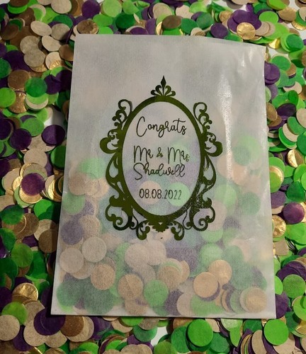 Sacchetti confetti carta - sacchetti,