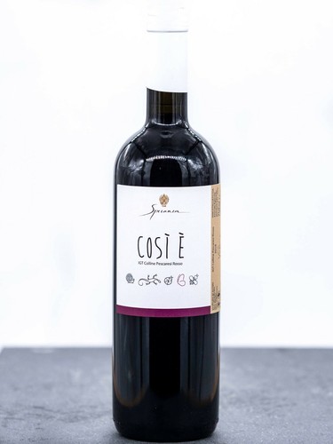 Così vino rosso - è",