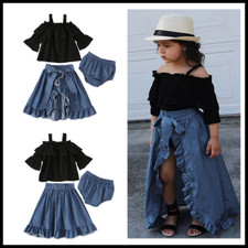 Set 3 pezzi abiti vestiti crop