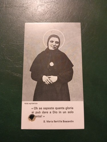 Santino con reliquia - santino,
