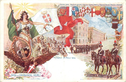 Reggimento italiano arma dei - arma,