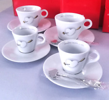 lavazza 4 tazze espresso cappuccino cups limit edition for lavazza calendar