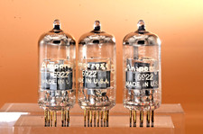 3x Amperex 6922 Tubes – Gold