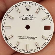 Quadrante bianco Rolex per