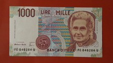 BANCONOTA 1000 LIRE MONTESSORI