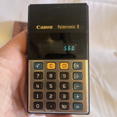 Calcolatrice canon palmtronic - canon,