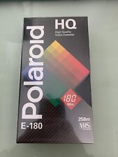 CASSETTE VHS POLAROID HQ 180