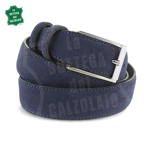 Cintura camoscio blu - , jeans